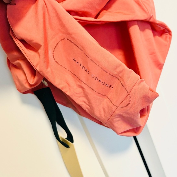 NWT [Maygel Coronel] VICHADA One-Piece Swimsuit Tropical Pink Women’s L-2XL EXT - Picture 9 of 12